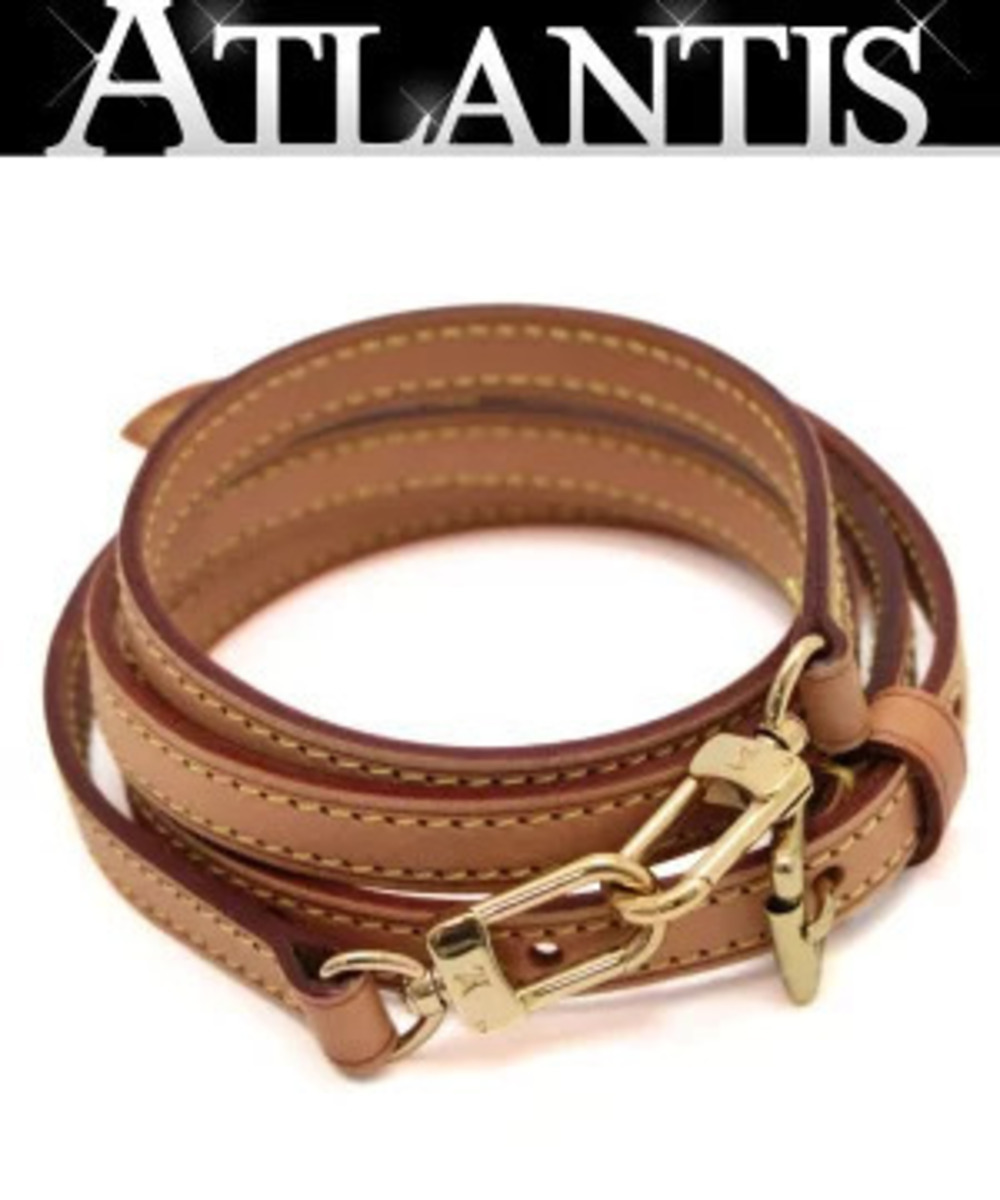 Louis Vuitton vachetta leather shoulder strap adjustable